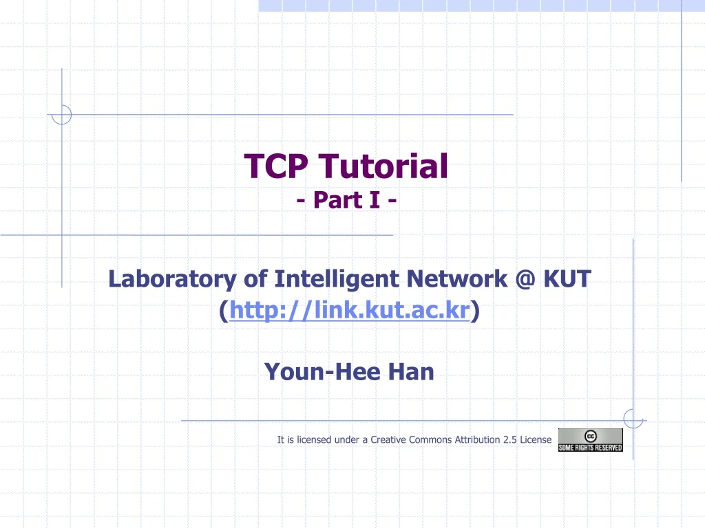 tcp tutorial part i
