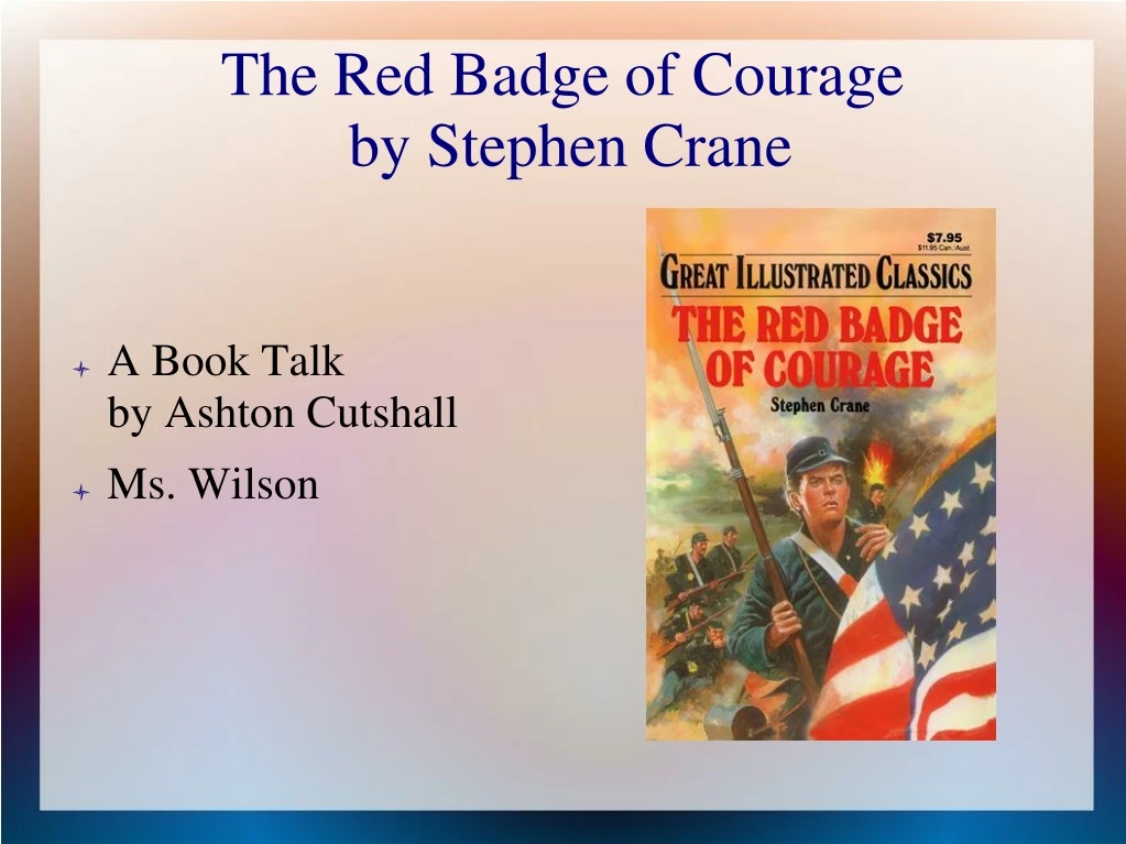 the red badge of courage by stephen crane