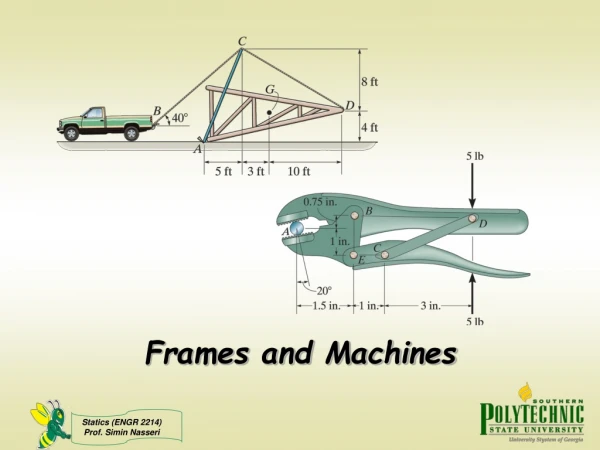 Frames and Machines