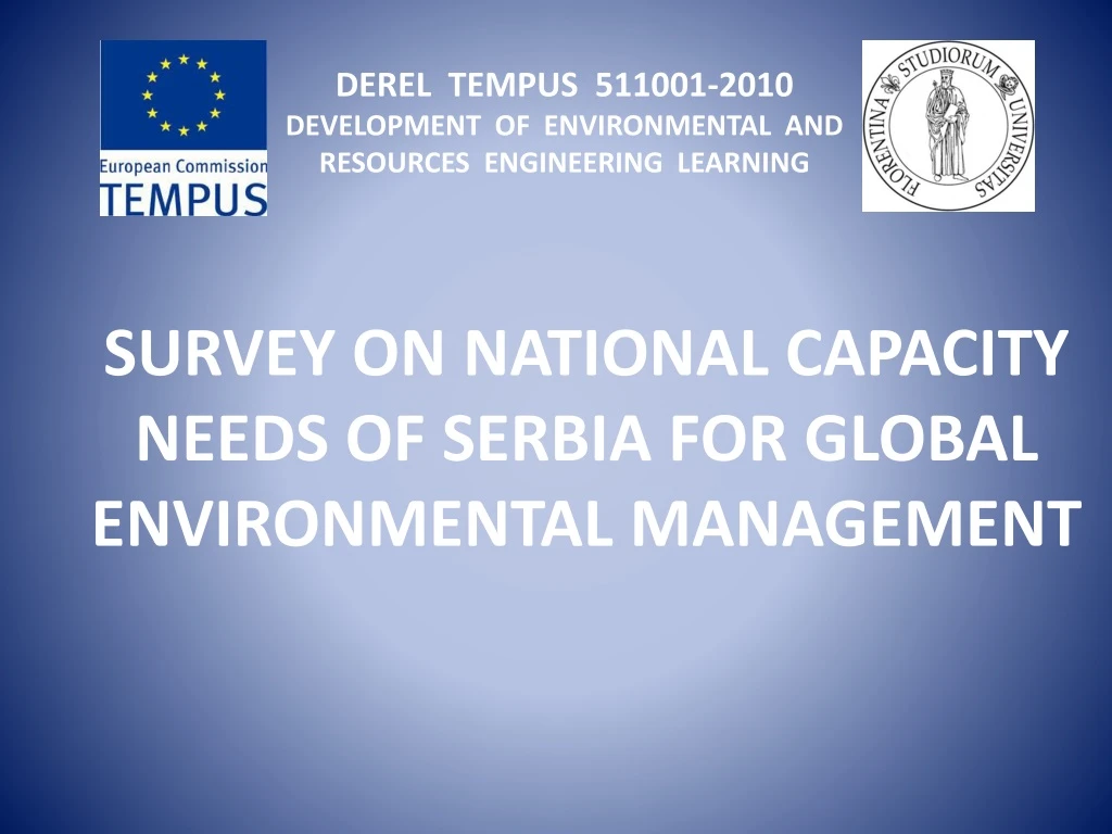 derel tempus 511001 2010 development of environmental and resources engineering learning