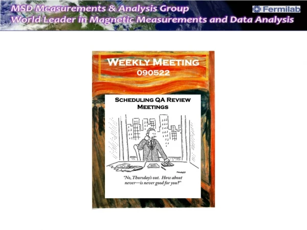 Weekly Meeting 090522
