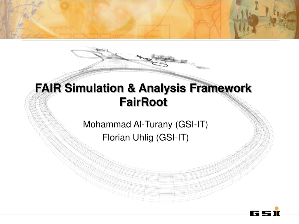fair simulation analysis framework fairroot