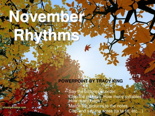 November Rhythms