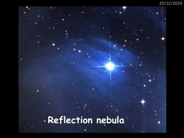 Reflection nebula