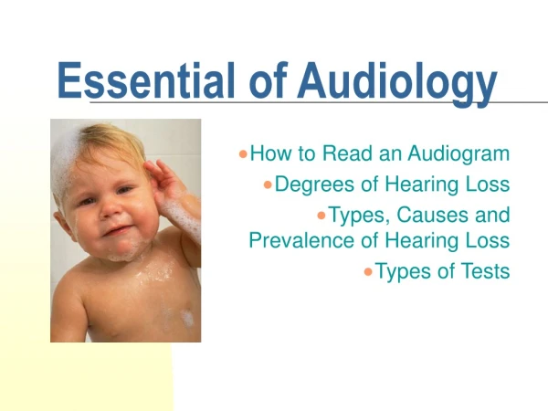 Essential of Audiology