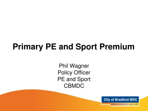 Primary PE and Sport Premium