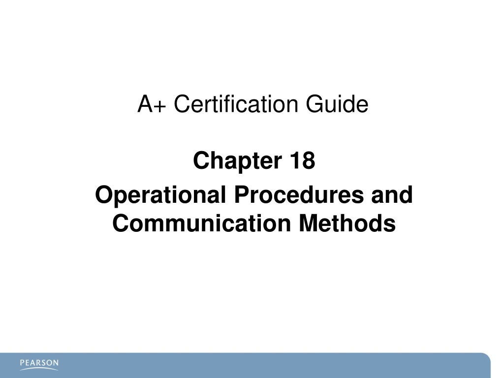 a certification guide