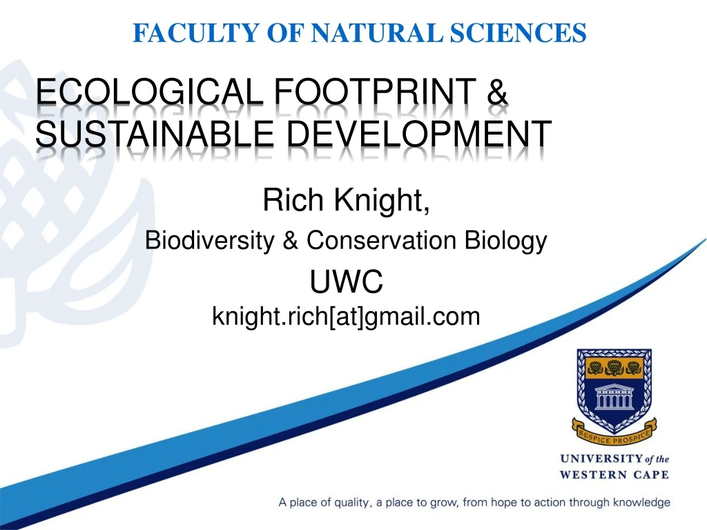 ecological footprint sustainable development