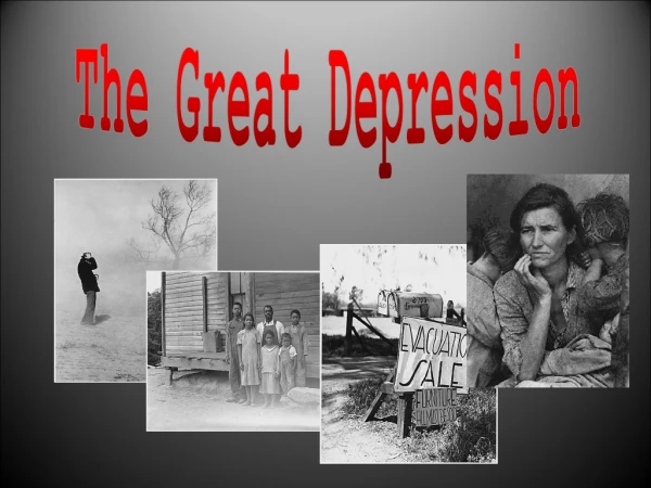 The Great Depression