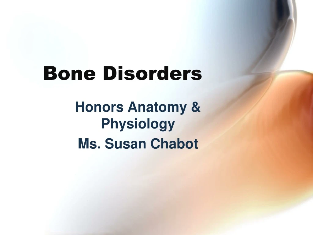 bone disorders