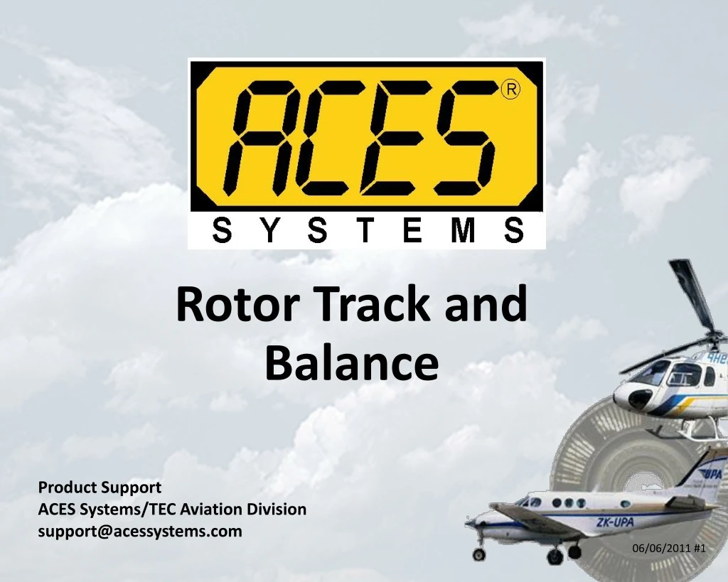 rotor track and balance