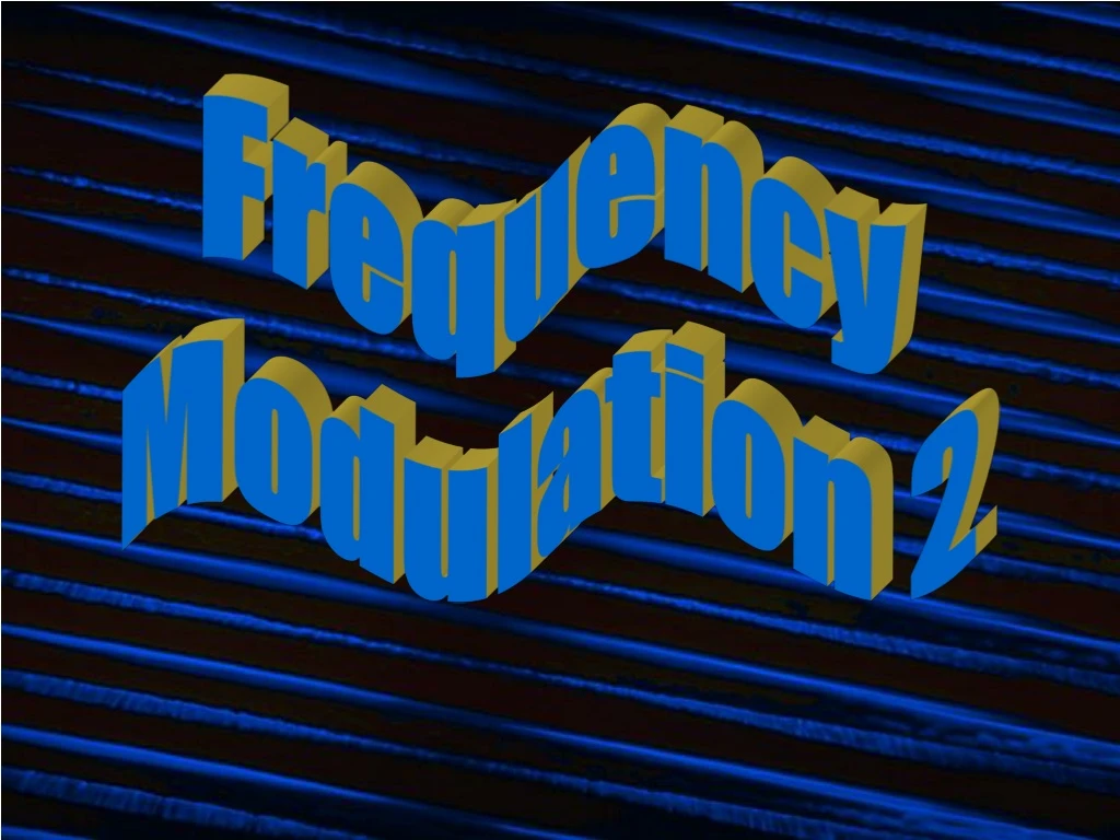 frequency modulation 2