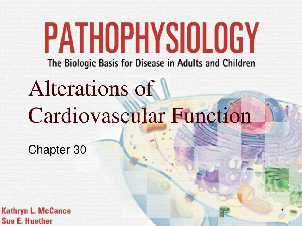 alterations of cardiovascular function