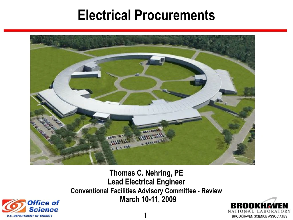 electrical procurements