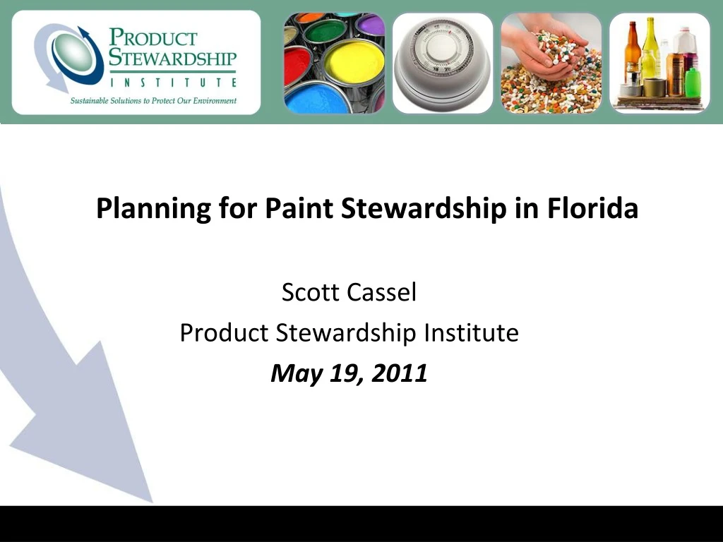 planning for paint stewardship in florida