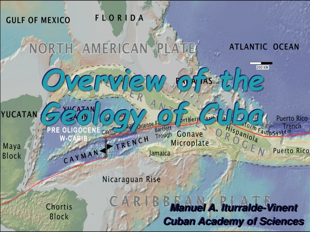 overview of the geology of cuba