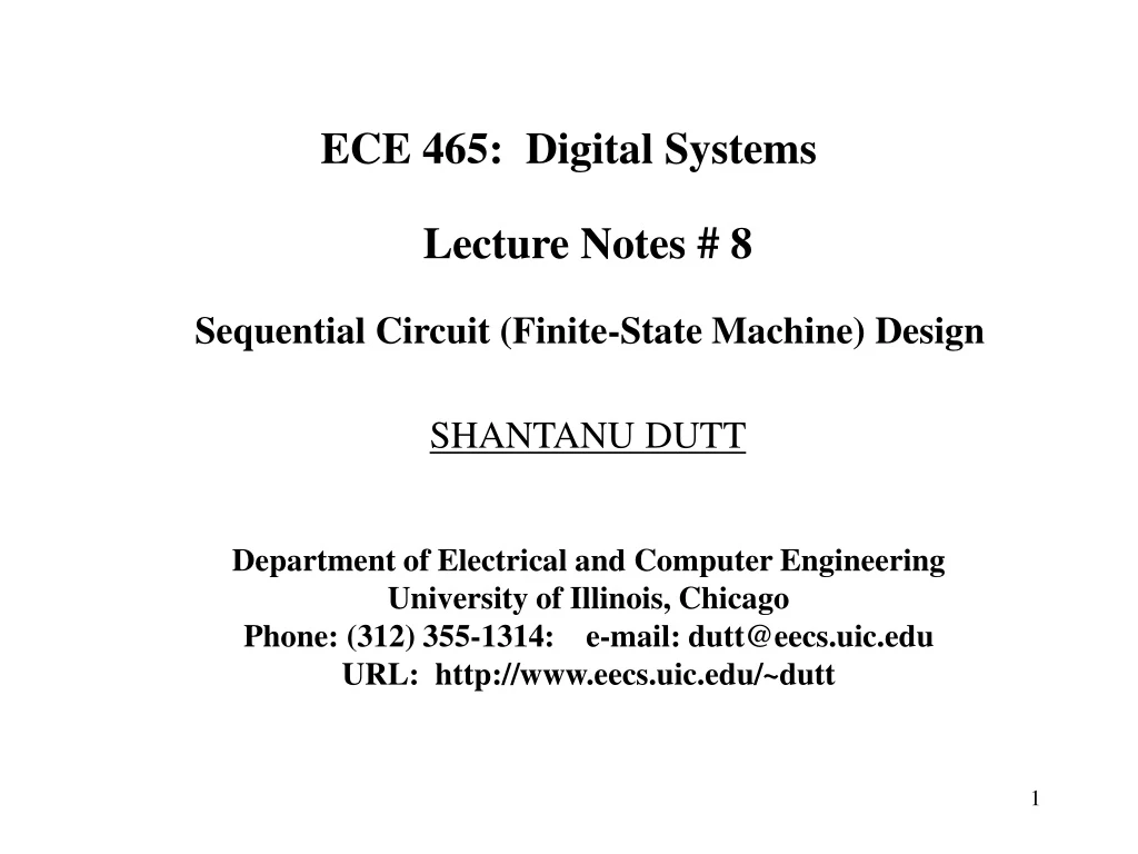 ece 465 digital systems