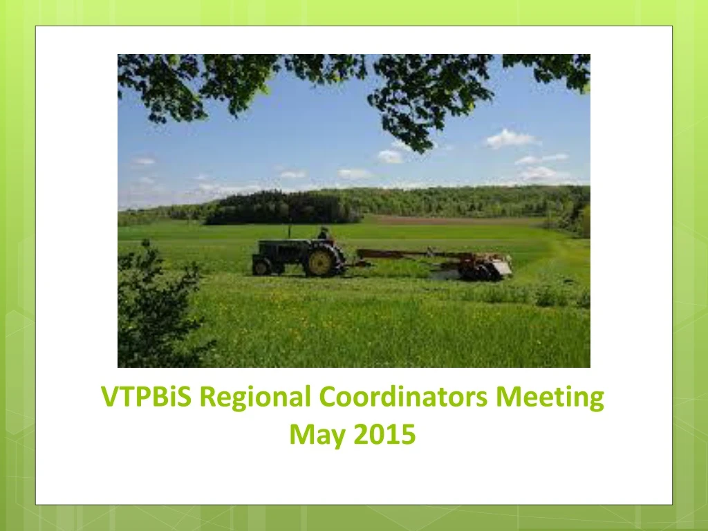 vtpbis regional coordinators meeting may 2015