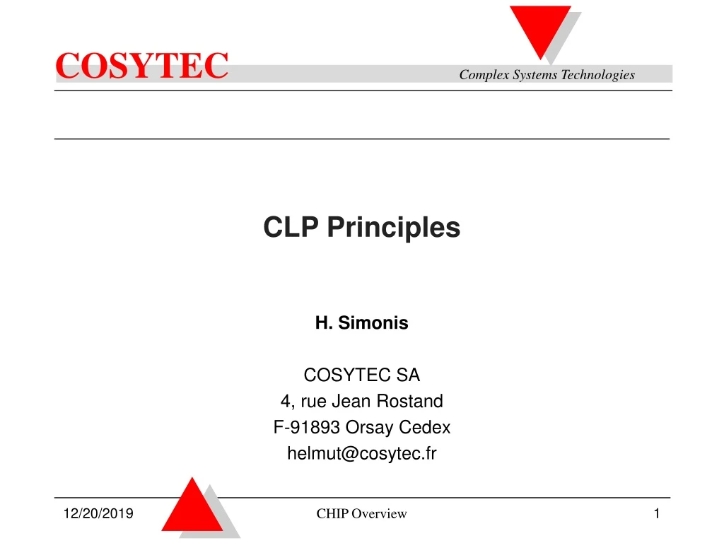 clp principles