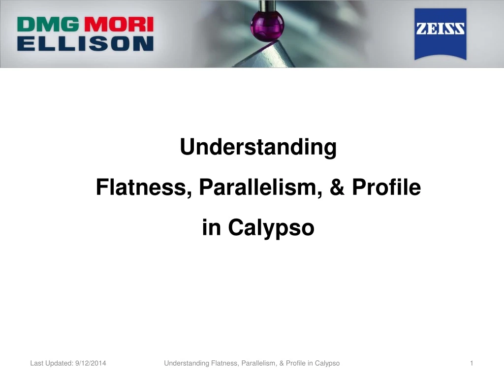 understanding flatness parallelism profile