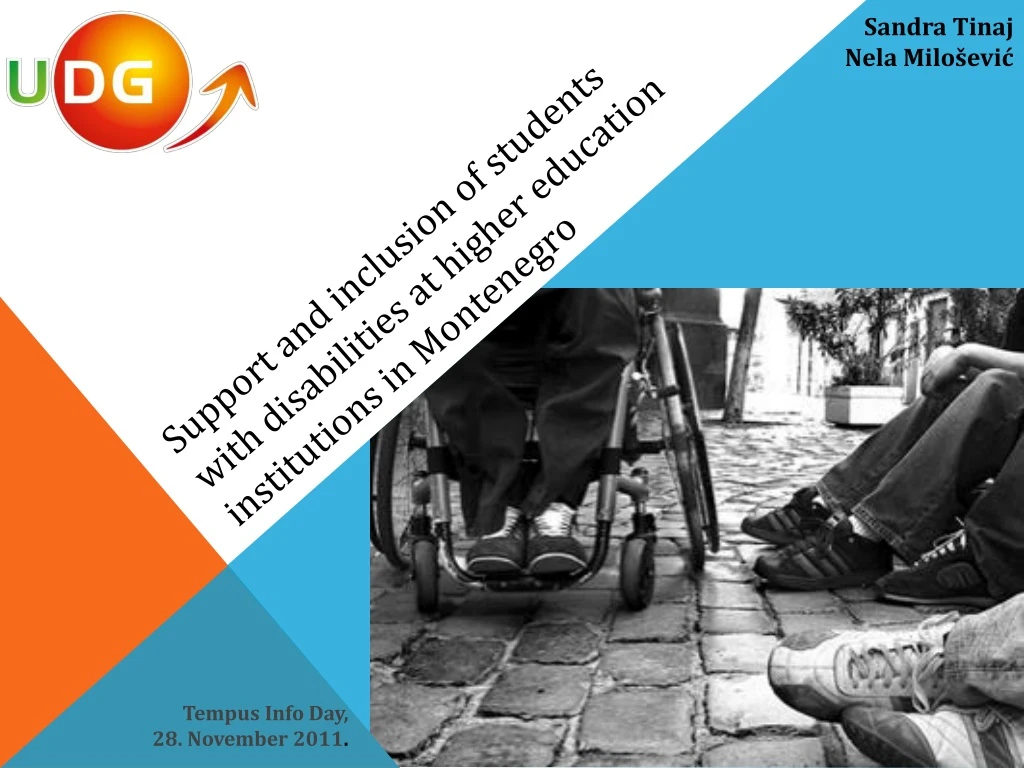 support and inclusion of students with disabilities at higher education institutions in montenegro