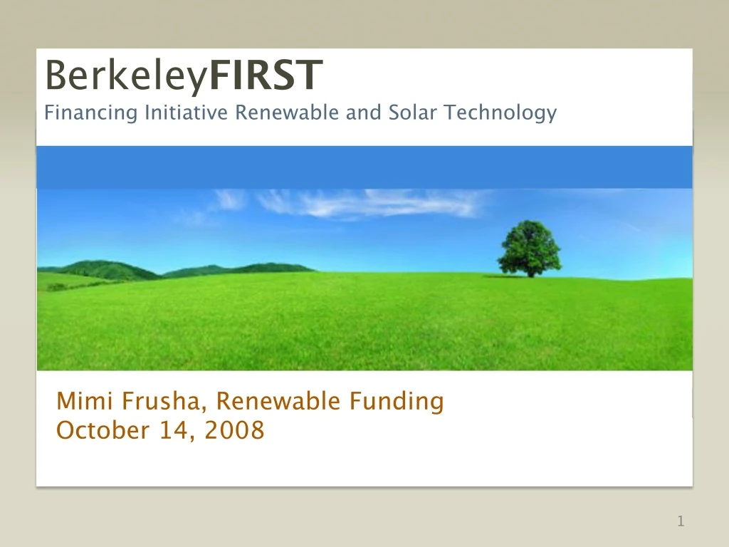 mimi frusha renewable funding october 14 2008