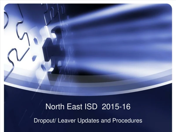 North East ISD  2015-16