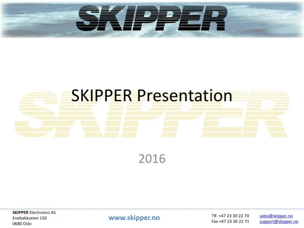 SKIPPER Presentation