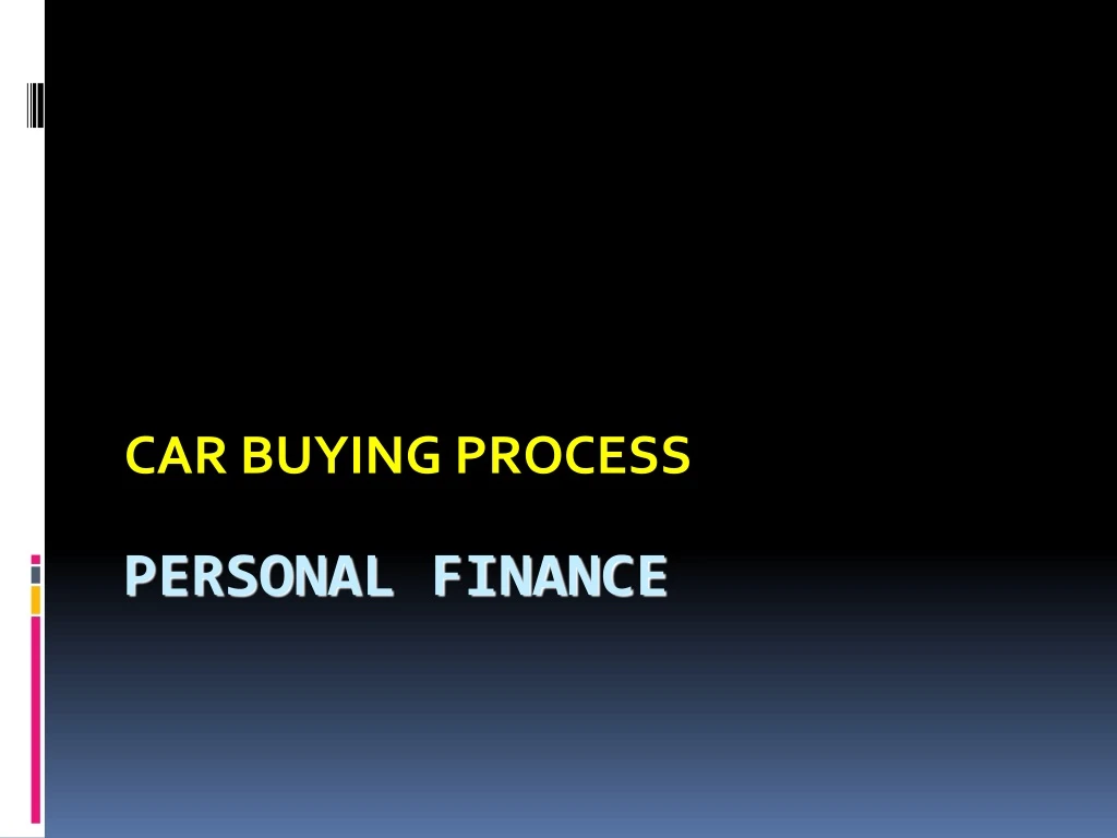 car buying process