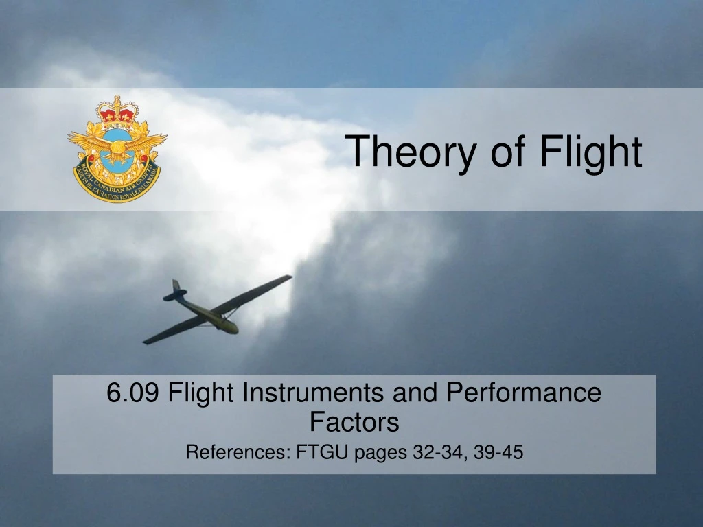 theory of flight