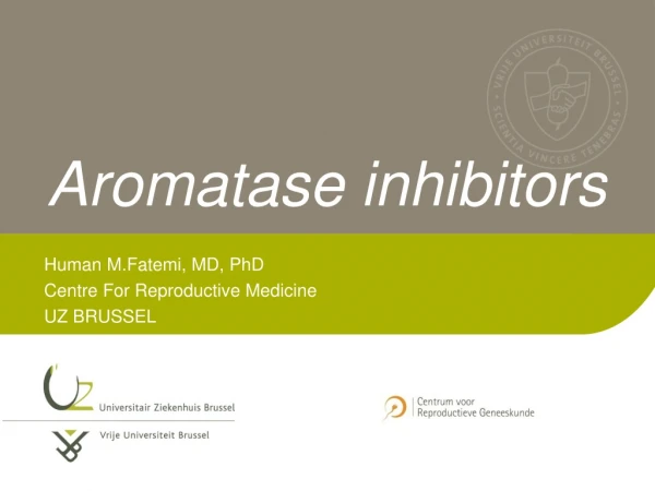 Aromatase inhibitors