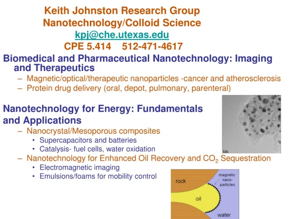 Biomedical and Pharmaceutical Nanotechnology: Imaging and Therapeutics