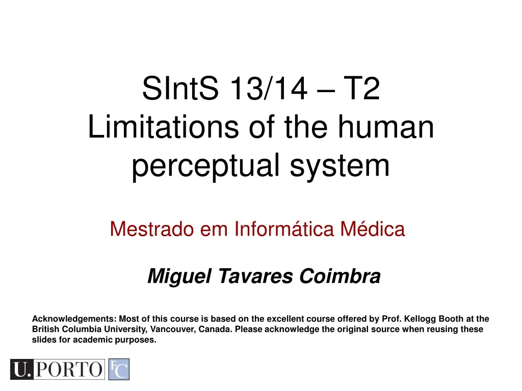 sints 13 14 t2 limitations of the human