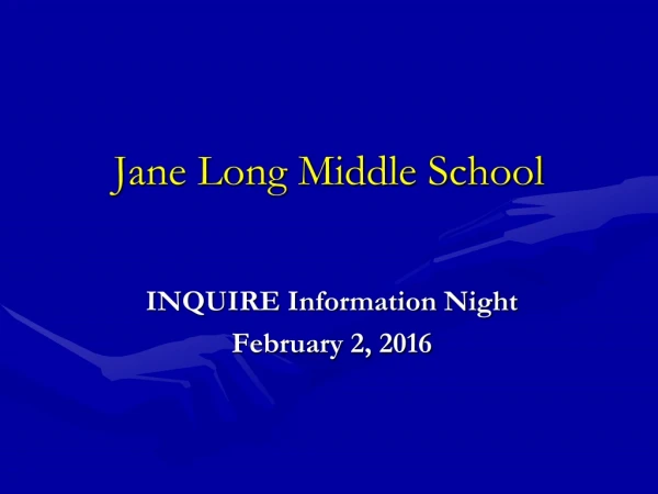 Jane Long Middle School