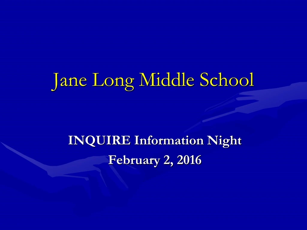 jane long middle school