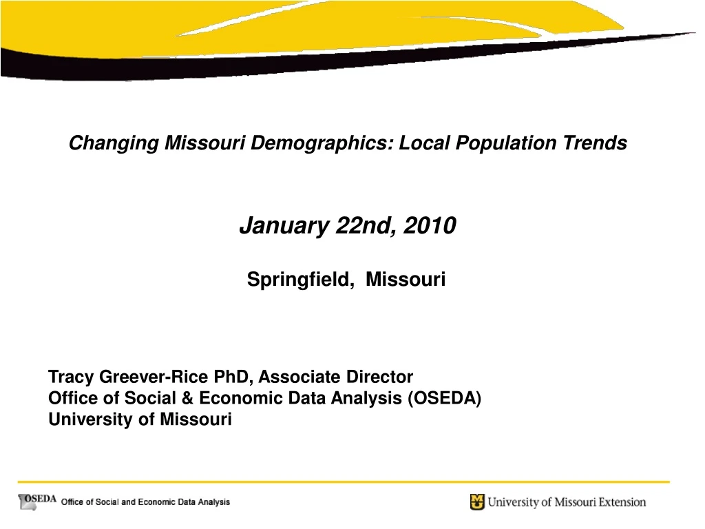 changing missouri demographics local population