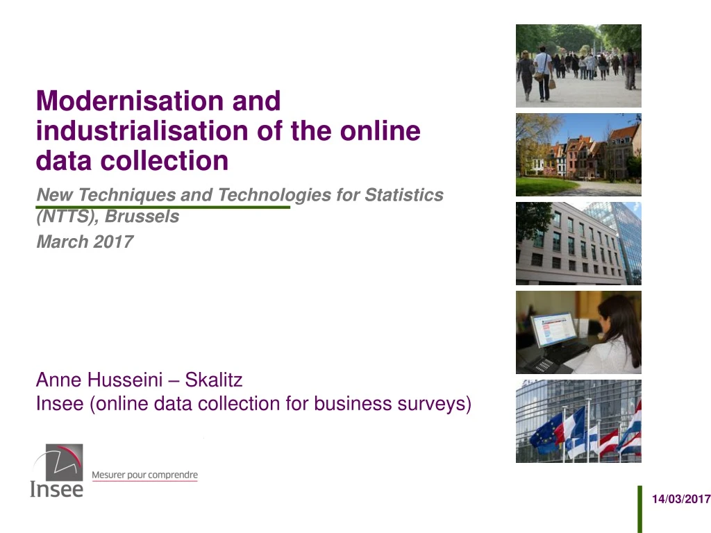 modernisation and industrialisation of the online data collection