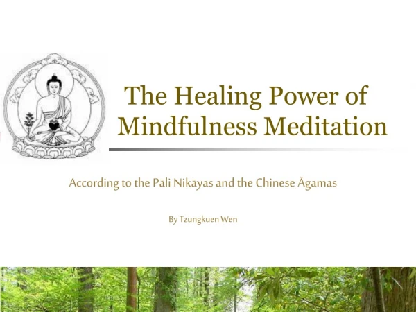 The Healing Power of Mindfulness Meditation