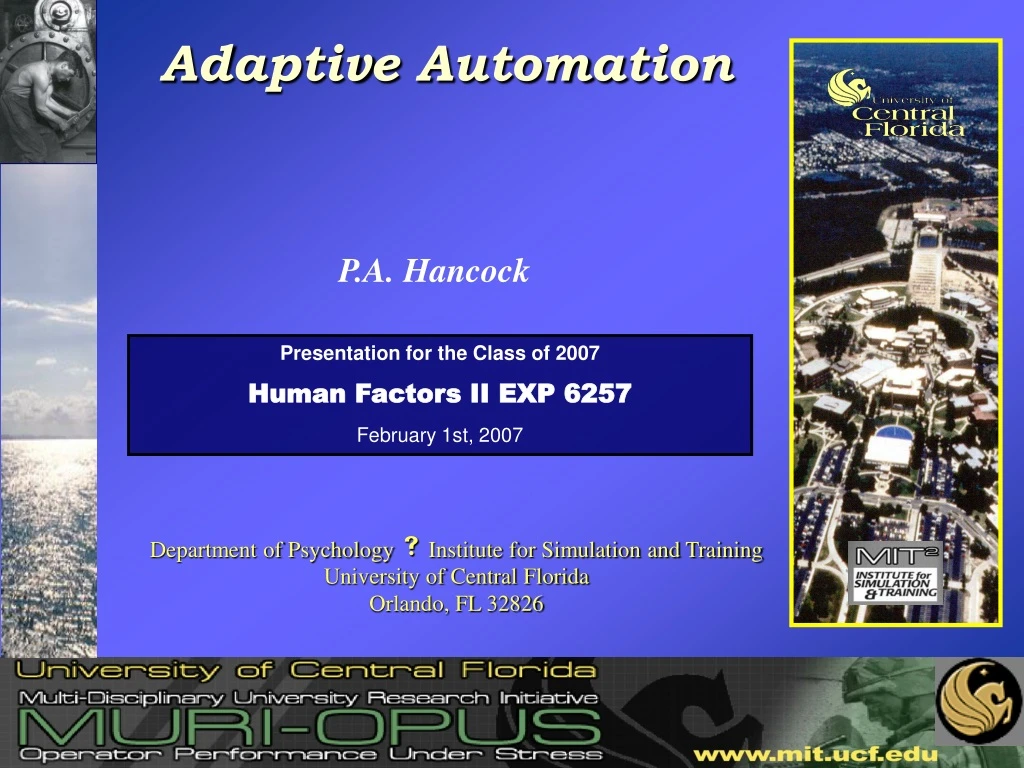 adaptive automation