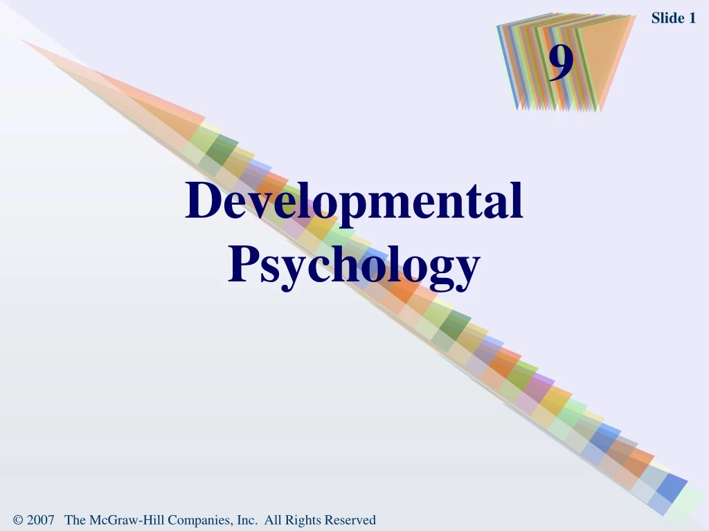 developmental psychology