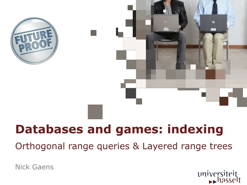 databases and games indexing