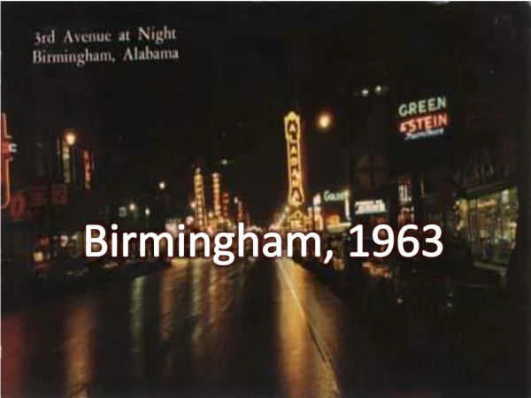 Birmingham, 1963