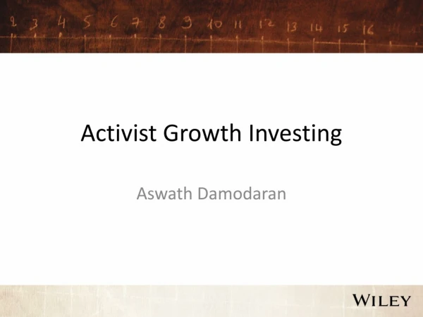 Activist Growth Investing