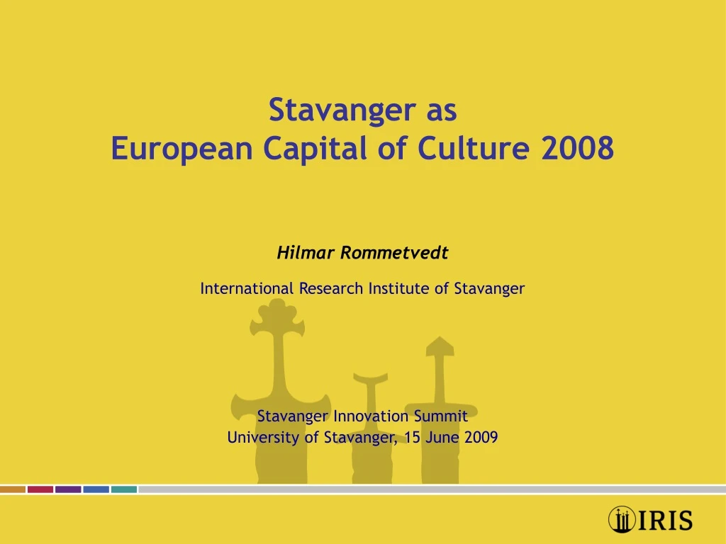 stavanger as european capital of culture 2008