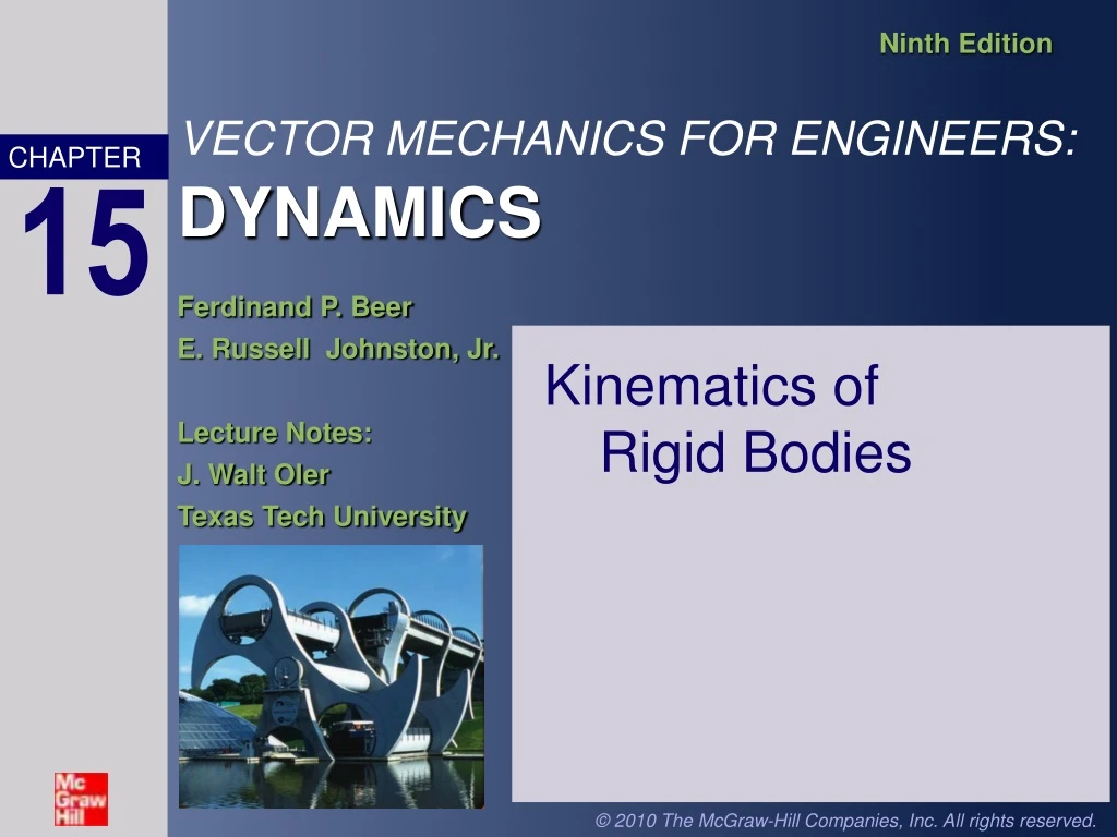 kinematics of rigid bodies