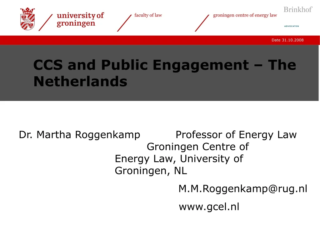 ccs and public engagement the netherlands