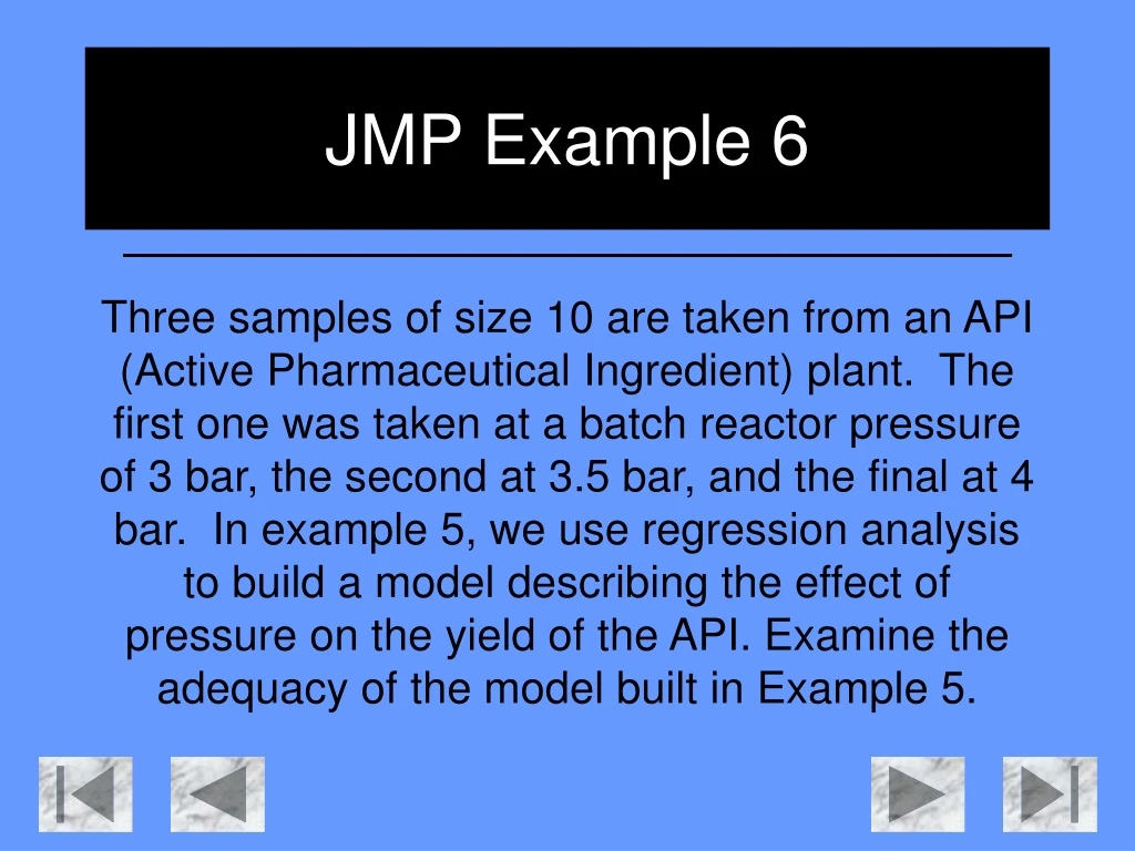 jmp example 6