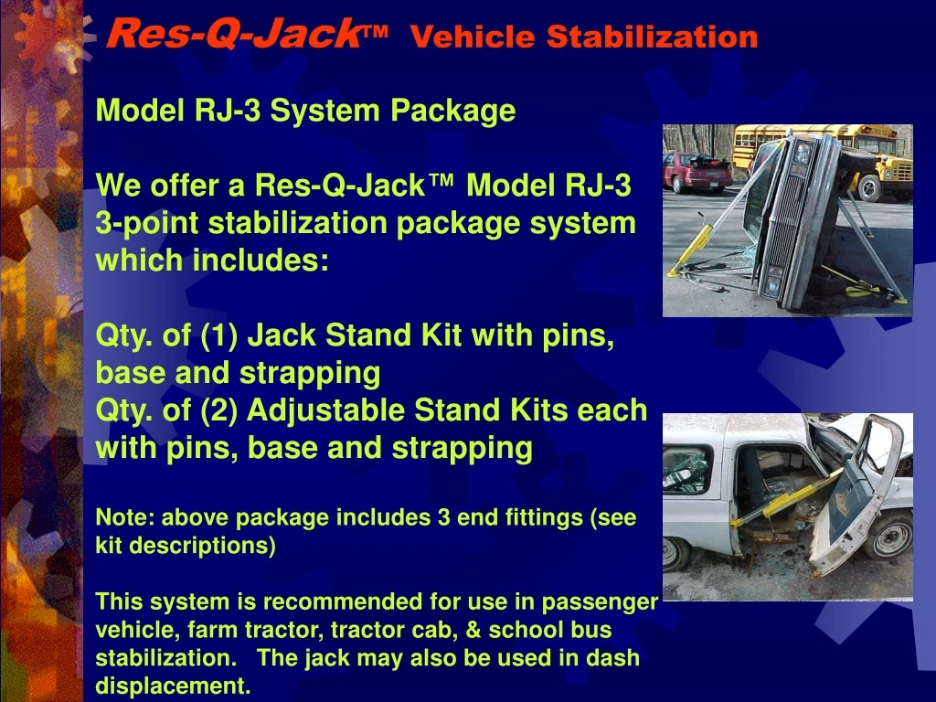 res q jack vehicle stabilization