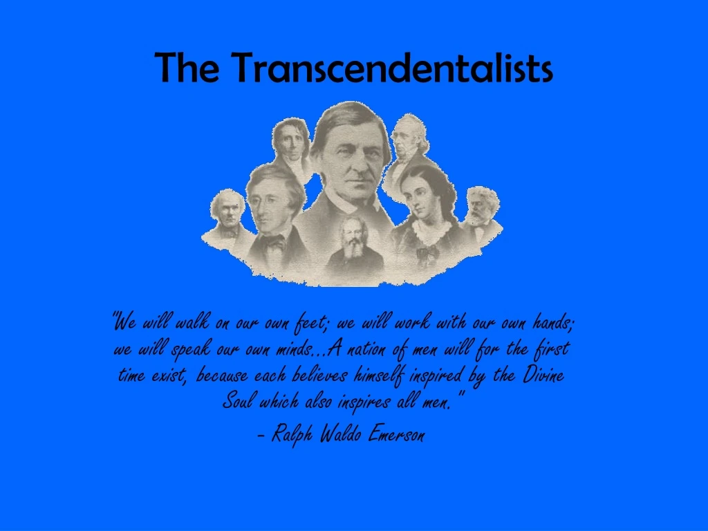 the transcendentalists