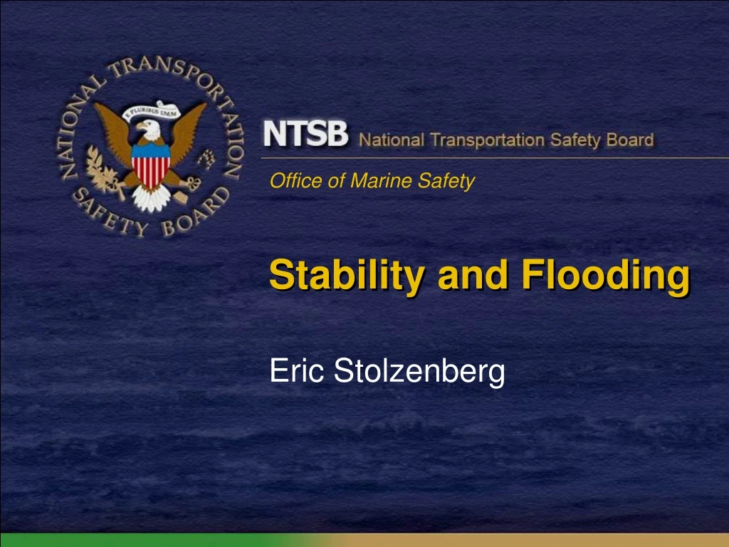 stability and flooding